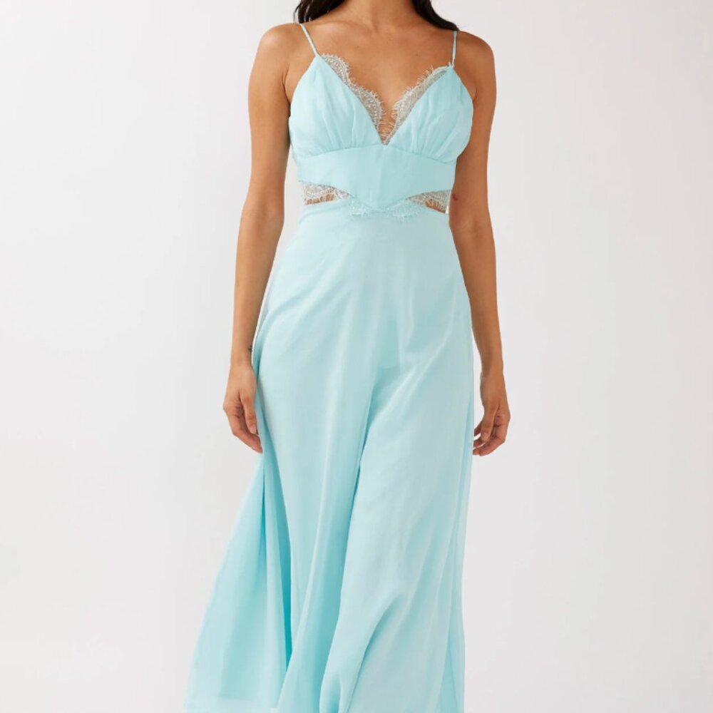 Selfie Leslie Mint Midi Dress L